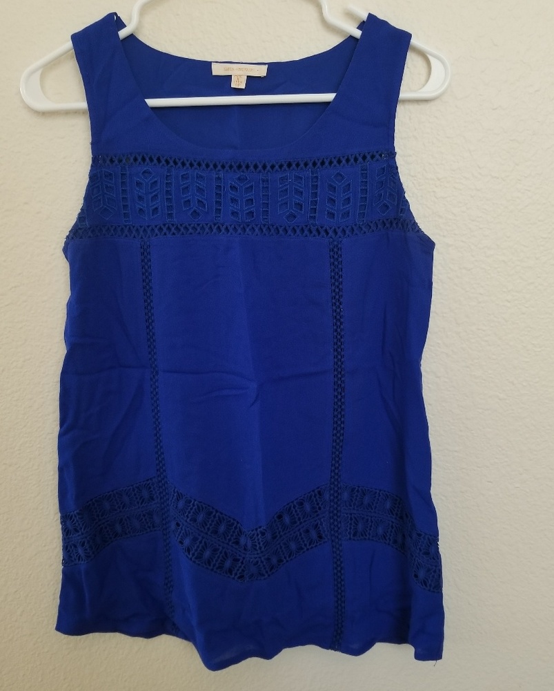 Skies Are Blue Anthropologies Sleeveless Top